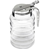 Meleira 280ml de Vidro Borossilicato Com Tampa de Metal